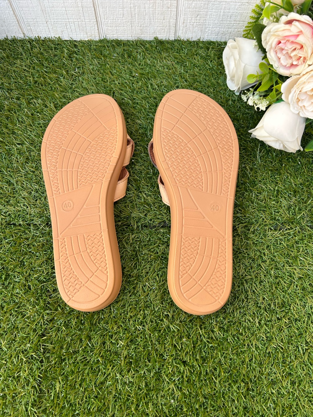 ANTELOPE Alta Woven
Leather Slide Sandal Women's Tan Slide Braided Strap Sz 40 - Picture 16 of 16